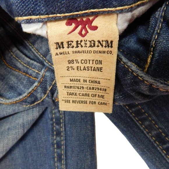 MEK Denim Cypress Boot Cut Denim Jeans Womens Size 26 - Picture 6 of 11